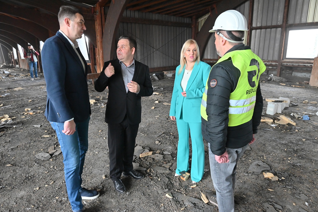 Обилазак радова на реконструкцији Дома здравља „Рума“